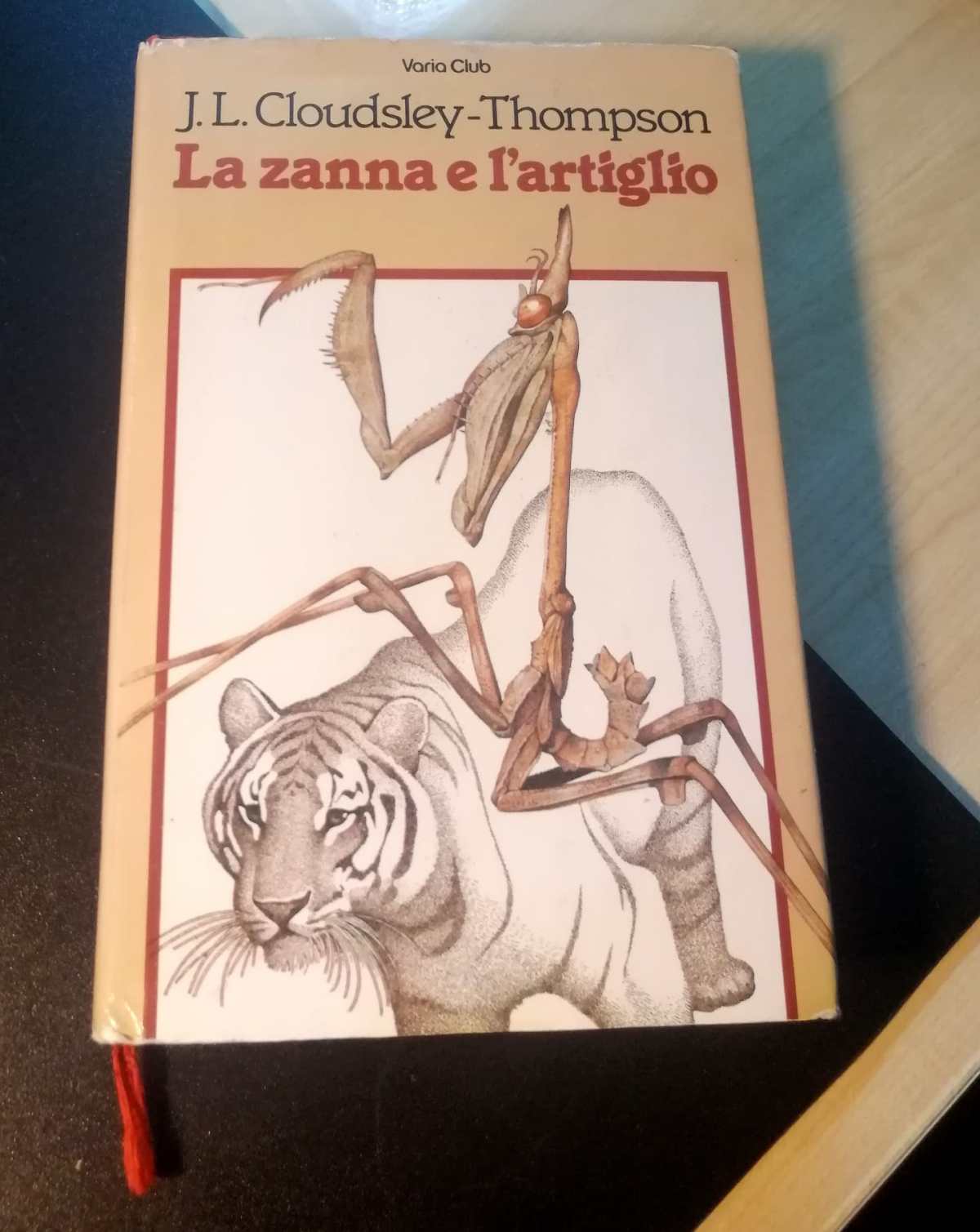 J. L. Cloudsley-Thompson, “La zanna e l’artiglio”